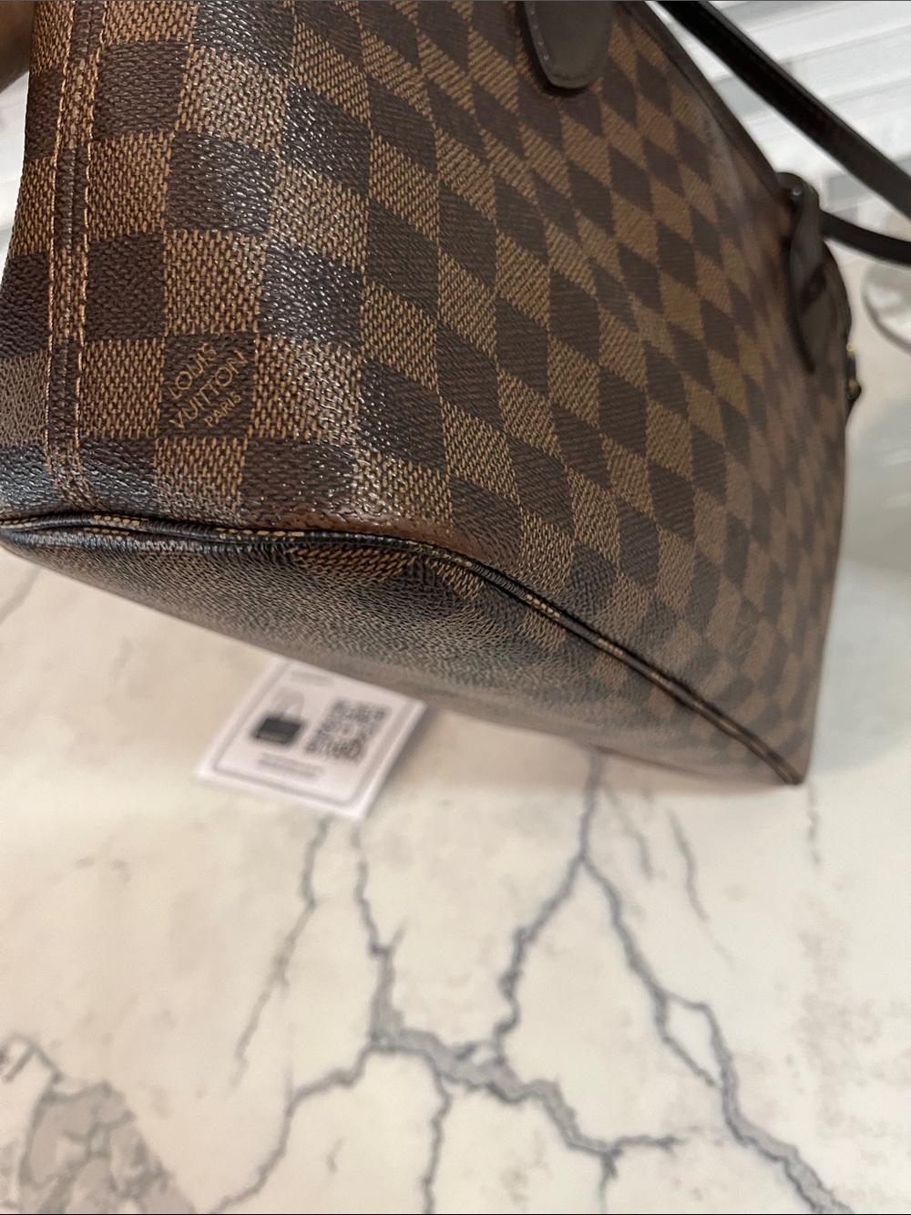 Louis Vuitton Neverfull PM Tote with Red Interior Trim - Picture 10 of 15